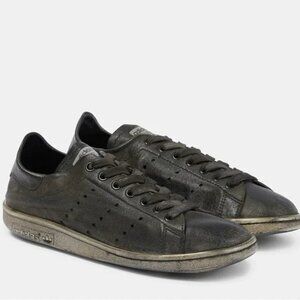 NEW Balenziaga x Adidas Stan Smith Distressed Leather Sneakers
